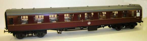 Second Open in BR Maroon livery