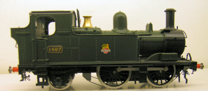 BR plain green early crest clean finish 1407