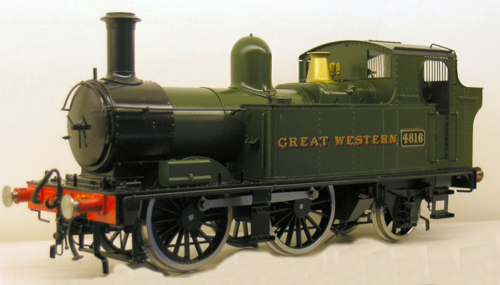 4816 "Great Western" livery clean Autotank.