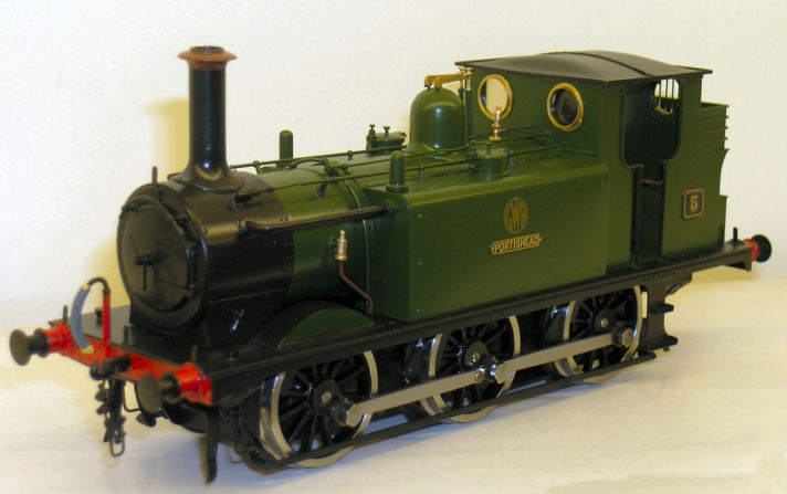 Great Western shirtbutton "Portishead" as completed in our own workshops