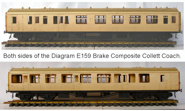 Production sample image of the E159 Brake Composte with factory painted black chassis
