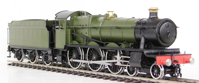 Factory painted green example of the GWR / BR Hall