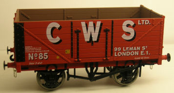 Brand new Dapol CWS wagon, clean finish