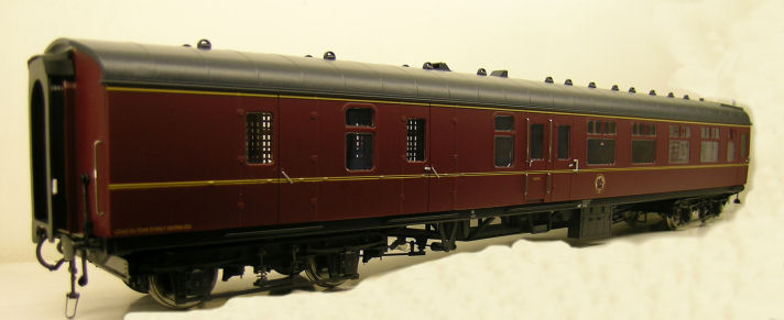 BR Maroon BSK (Brake Second Corridor)