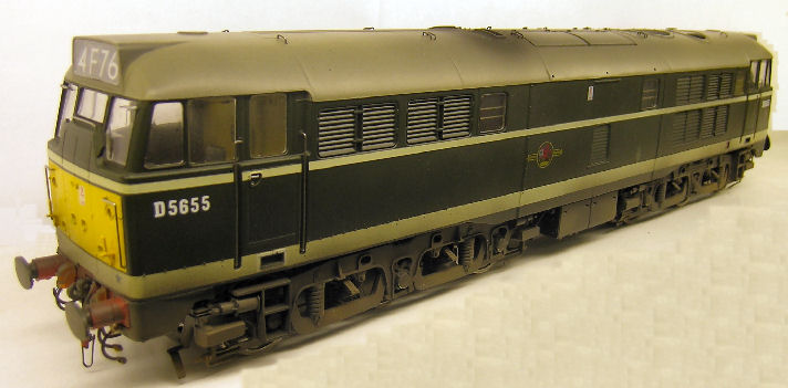 Weathered and numbered Class 31 recently completed through our workshops
