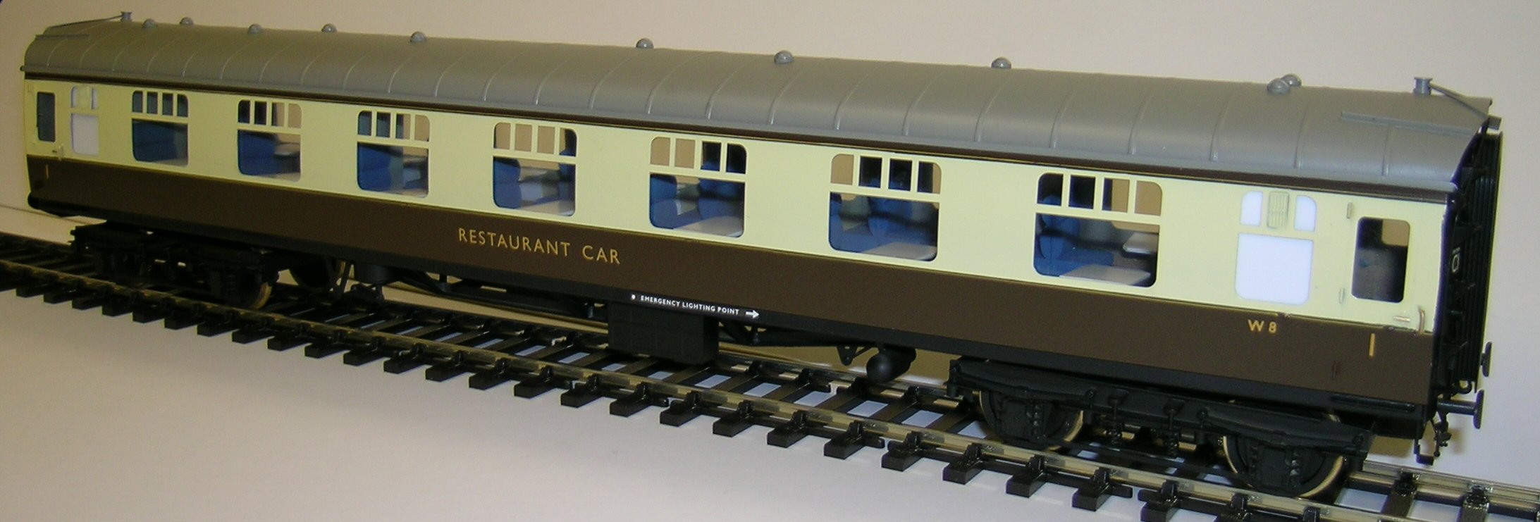 Painted example of a Chocolate and Cream FO finished as an RFO.